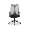 Damien Mid Back Office Chair - Grey (Waterproof)