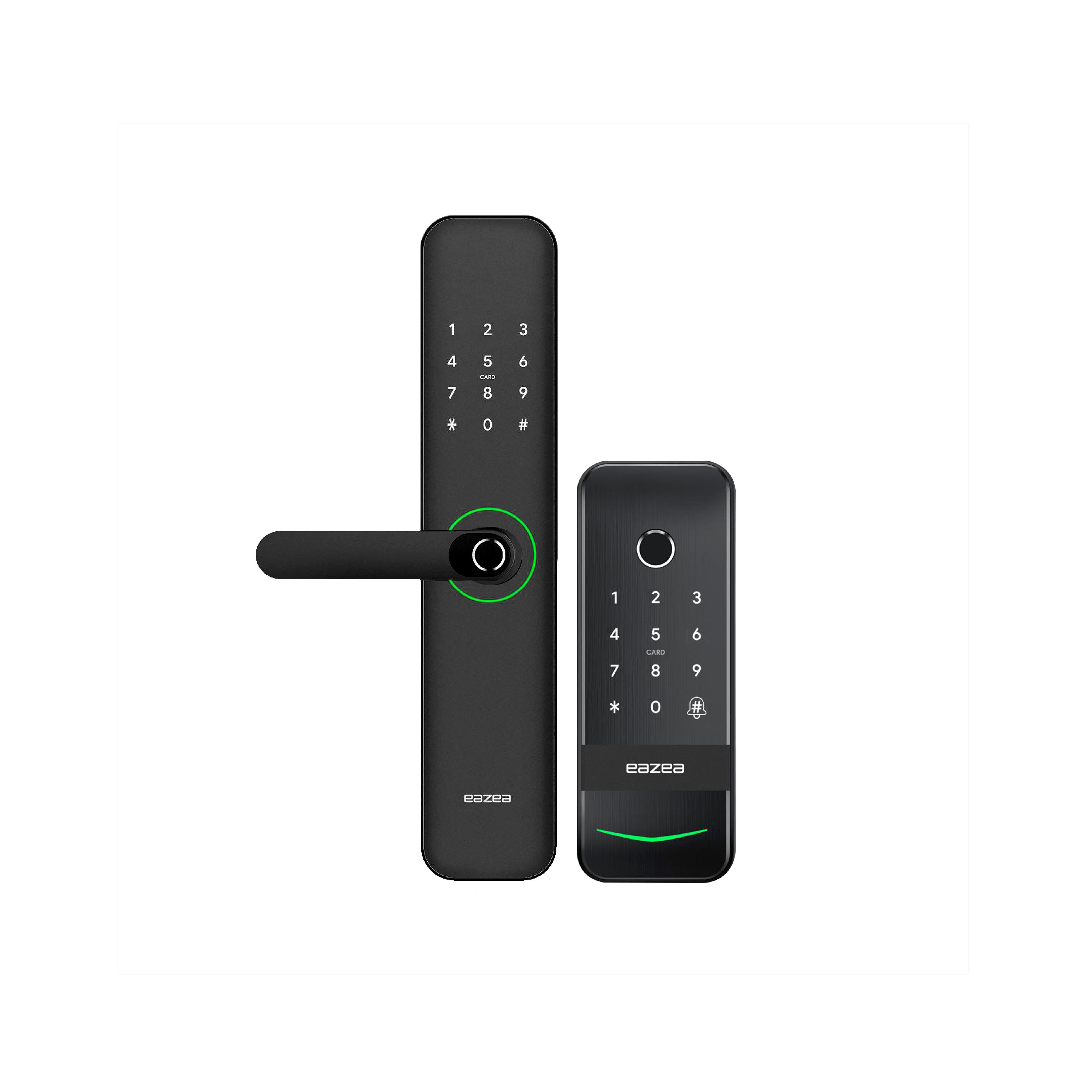 Eazea AXIS Edge Smart Door Lock + AXIS-G Smart Gate Digital Lock Bundle