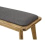 Todd Cushioned Bench 1.3m - 4
