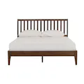 Cleveland Wooden Queen Bed - Walnut