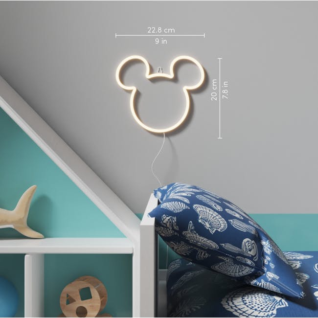 Yellowpop x Disney Mickey Ears LED Neon Sign - 5