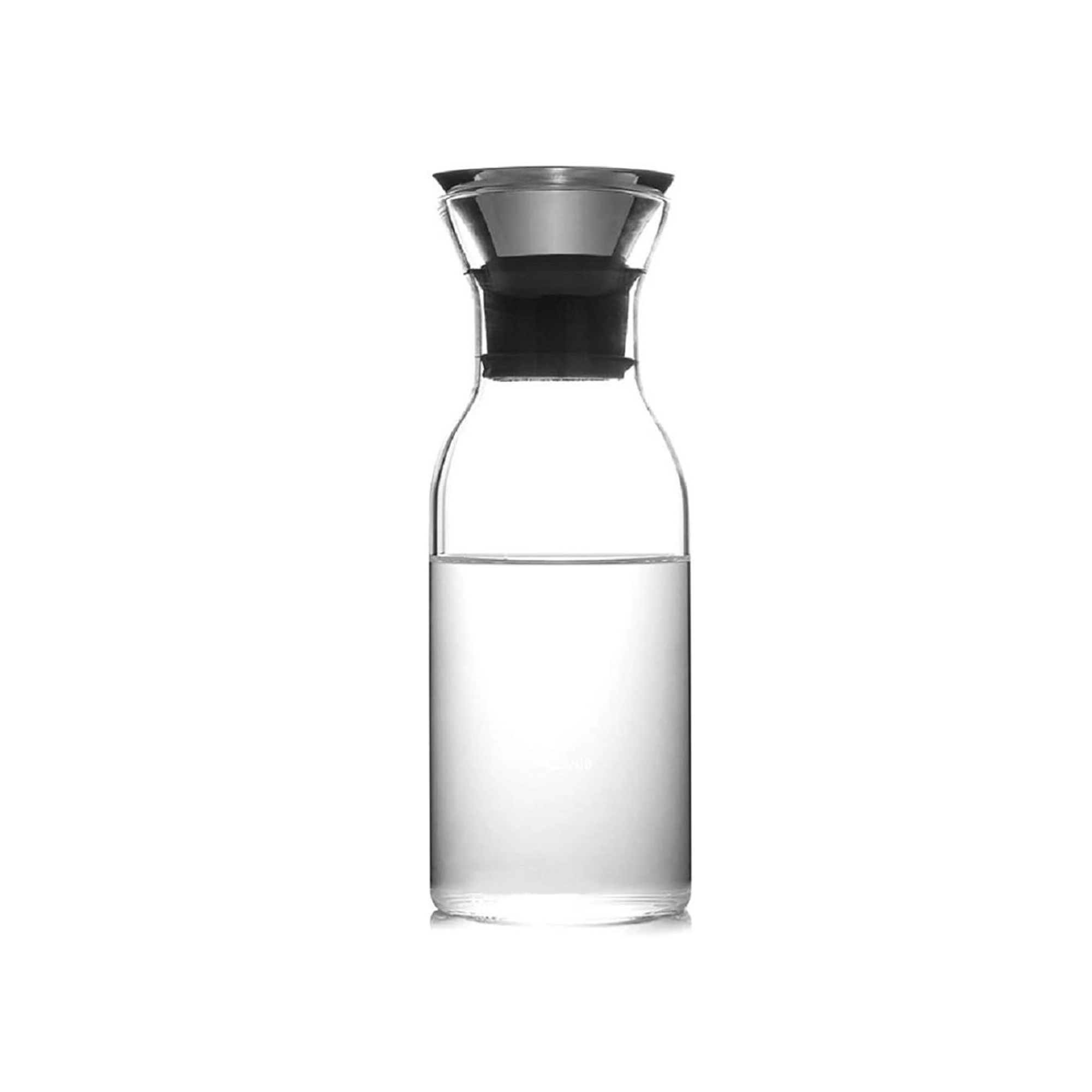Noir Carafe with Stainless Steel Stopper - 1.5L
