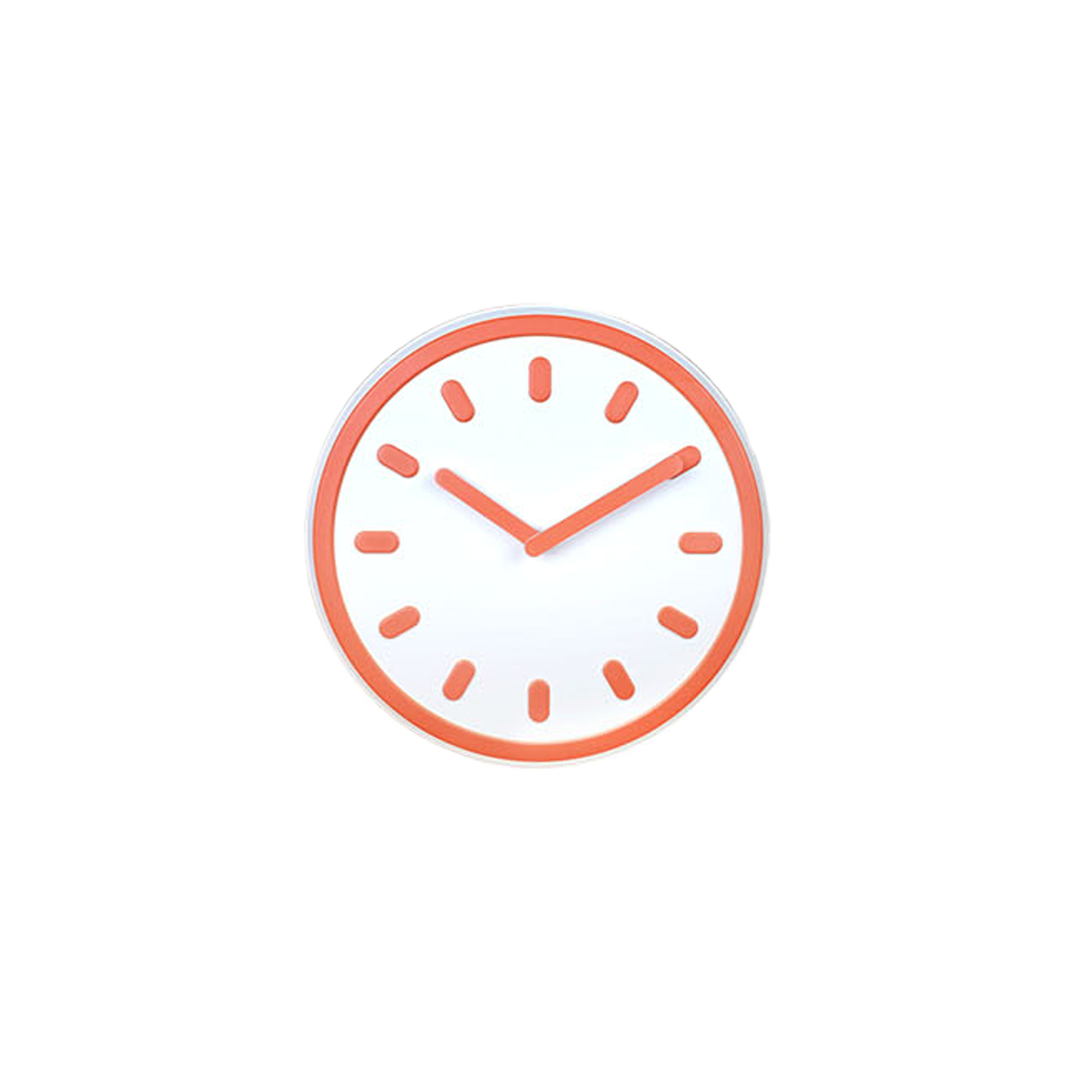 Fenice Wall Clock - Orange