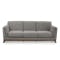 Elijah 3 Seater Sofa - Dolphin Grey (Fabric) - 0