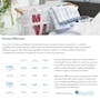 e-cloth Eco Tea Towel / Dish Cleaning Cloth - Blue - 3