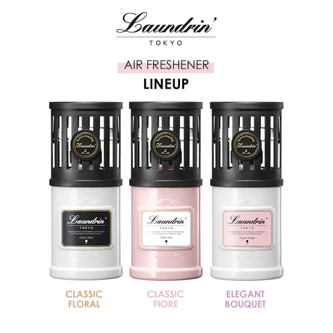 Laundrin Premium Perfume Air Freshener for Room 220ml - Classic Floral - 3
