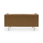 Cadencia 2 Seater Sofa - Tan (Faux Leather) - 5