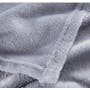 Marlow Velvet Plush Blanket - Grey - 5