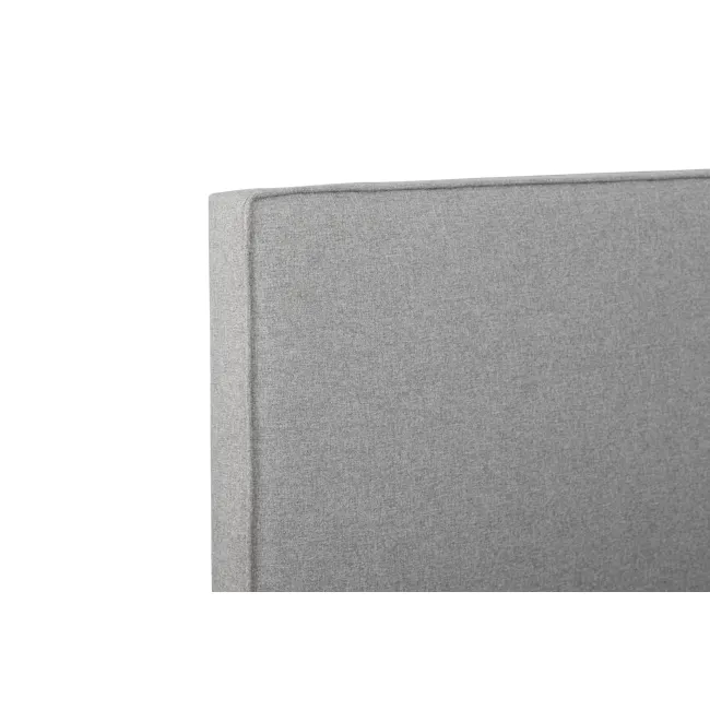 ESSENTIALS Super Single Headboard Divan Bed - Forest (Eco Clean Fabric) - 7 - Fabric, upholstery, textured, gray, modern