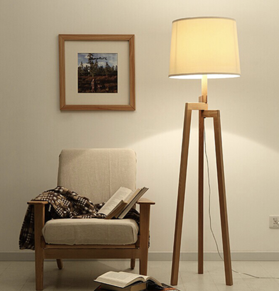 Floor Lamp 'Trebale' Made Of Metal For Living Room & Dining Room