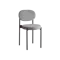 Percy Dining Chair - Satin Grey (Velvet)