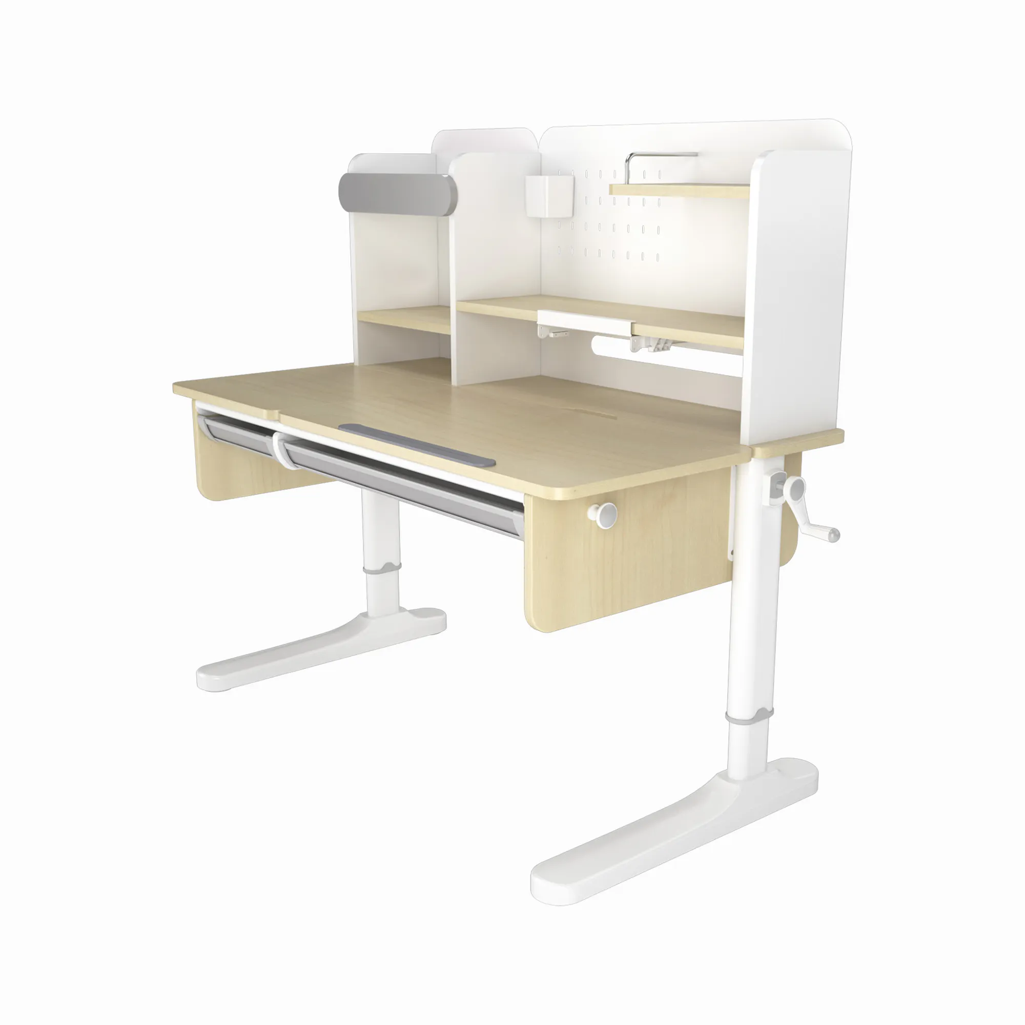 Impact Ergonomic Kids Study Desk 1.2m - Grey - 7