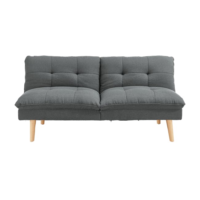 Jen Sofa Bed - Charcoal (Eco Clean Fabric) - 15
