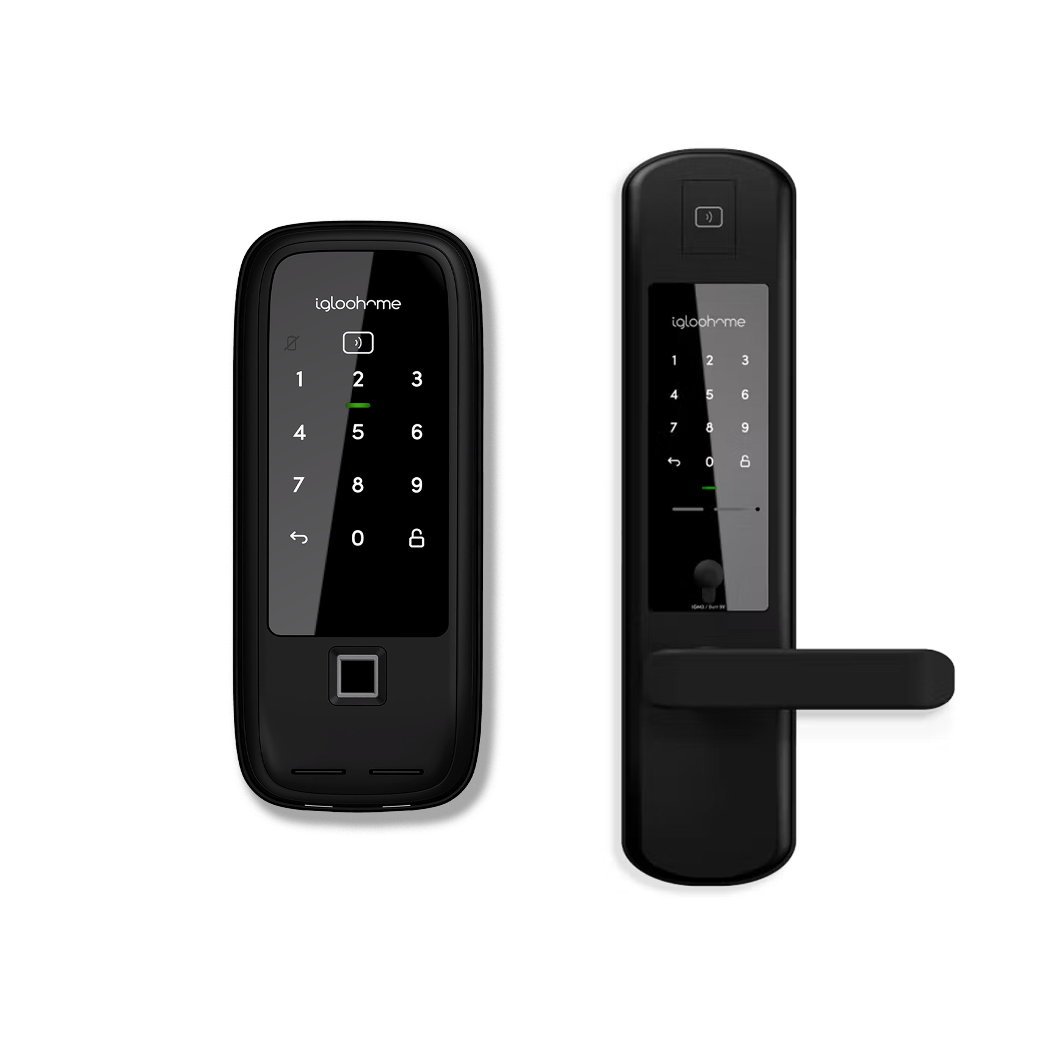 igloohome Gate & Door Bundle: Metal Gate 2 Fingerprint + Smart Mortise 2