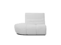 Tara Left Extended Chaise Sofa Unit - Grey