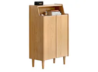 Hazelle Shoe Cabinet 0.65m - Oak