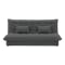 Tessa L-Shaped Storage Sofa Bed - Charcoal (Eco Clean Fabric) - 7