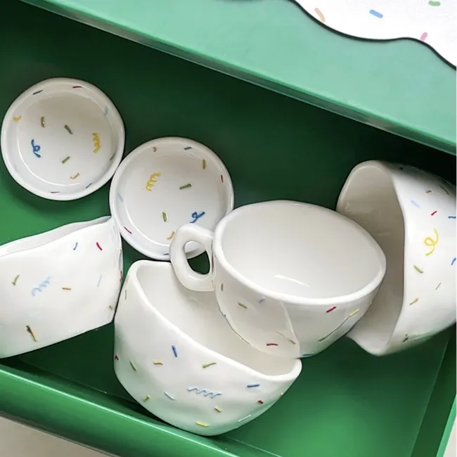 Confetti Ceramic Soup Bowl 16cm - 6