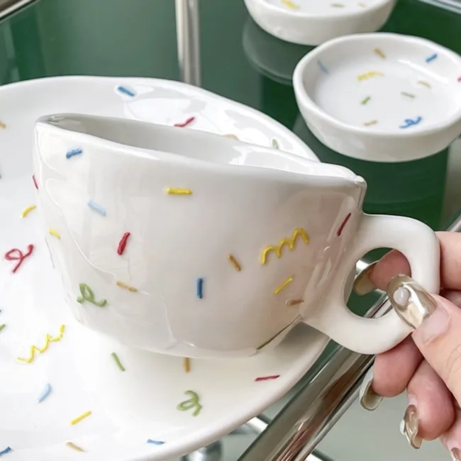 Confetti Ceramic Soup Bowl 16cm - 5
