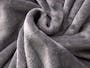 Marlow Velvet Plush Blanket - Dark Grey - 2
