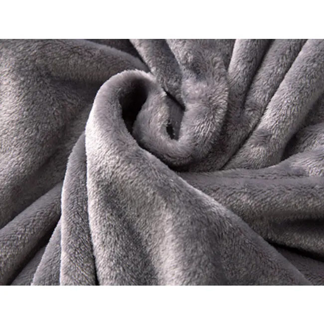 Marlow Velvet Plush Blanket - Dark Grey - 3 - Soft, fluffy, gray, luxurious, cozy, warm, plush, textured, soft, inviting