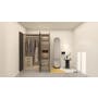 Lucca 3 Door Wardrobe 7 - Graphite Linen - 11