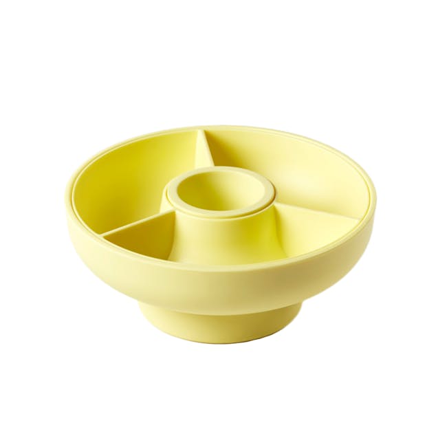 OMMO Hoop Serving Bowl - Pale Yellow - 0