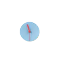 Mosery Corner Wall Clock - Sky Blue