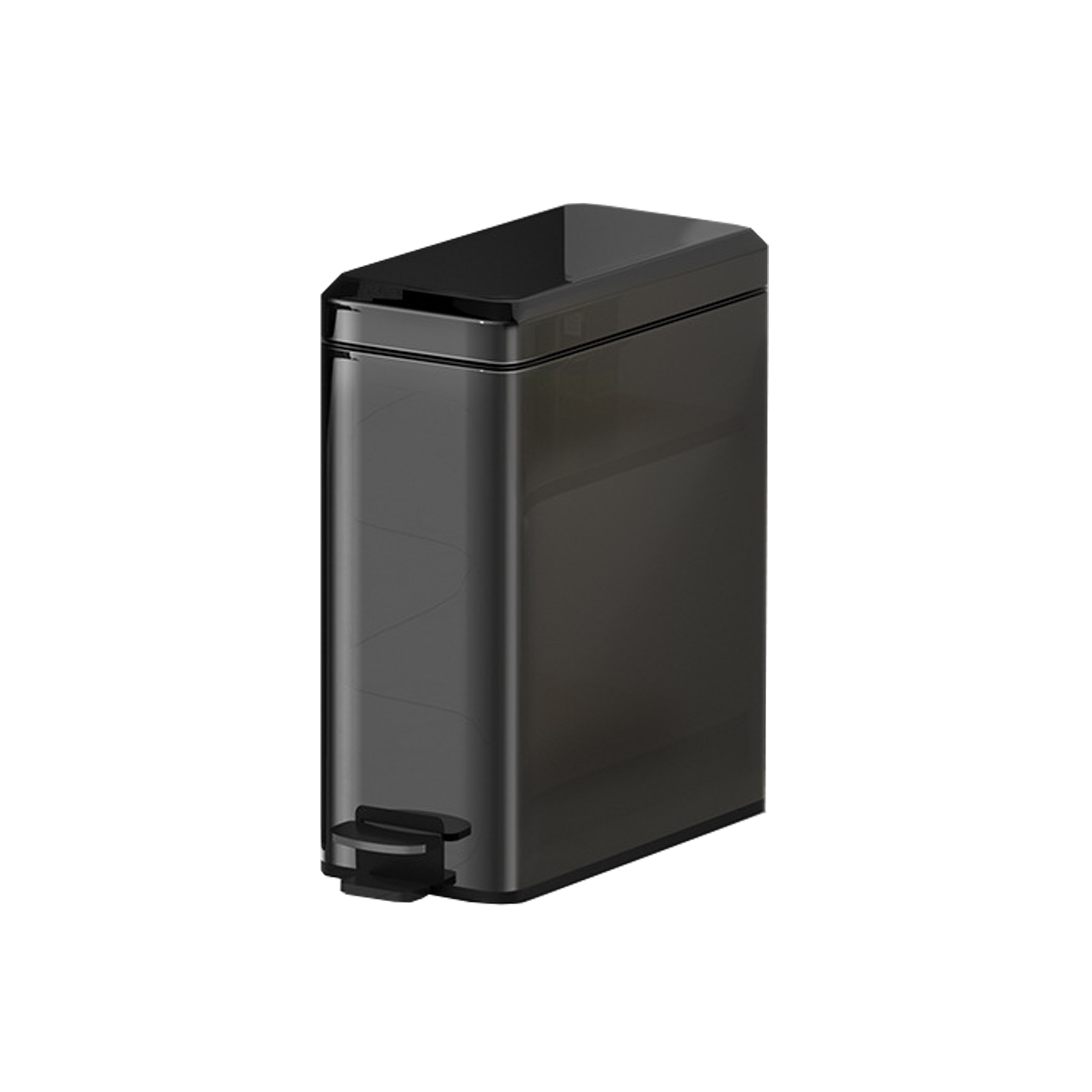 Jerry Pedal Waste Bin 6L - Titanium Black