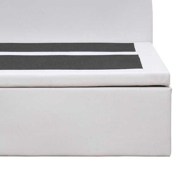 Aspen Queen Storage Bed - Ivory (Pet Friendly) - 19