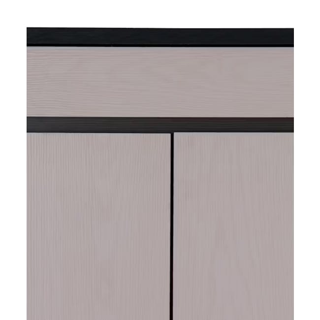 Harvey 2 Door Shoe Cabinet - Grey - 7