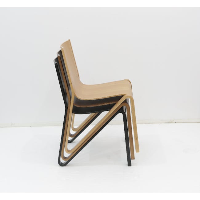 Reyes Chair - Oak - 11 - Modern chair with sleek design, minimalist aesthetic, contemporary style, innovative design, unique
