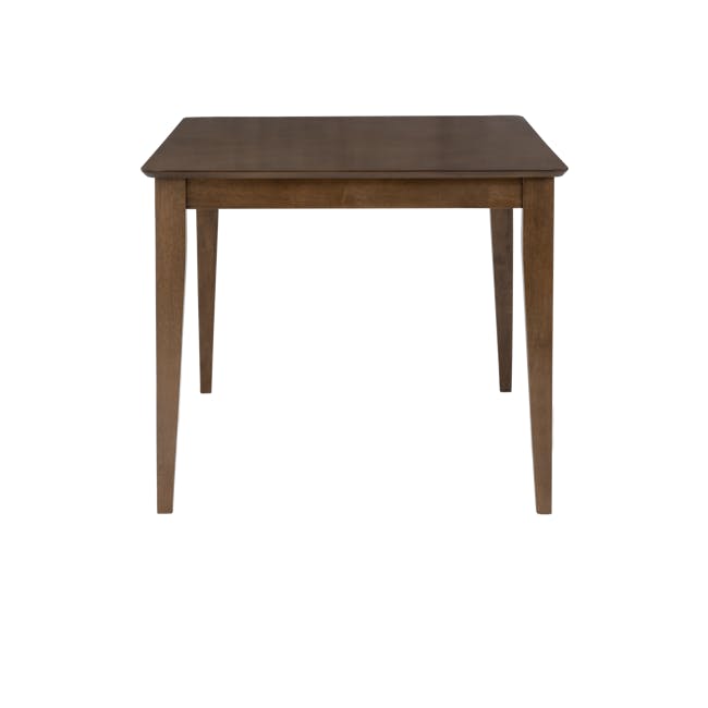 Adriel Dining Table 1.5m - Cocoa - 5 - Dark wood dining table, minimalist design, simple structure, rectangular top, sturdy
