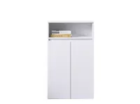 (As-is) Muse Tall Cabinet 0.6m - White - 4
