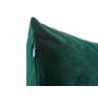 Alyssa Velvet Cushion - Emerald - 2