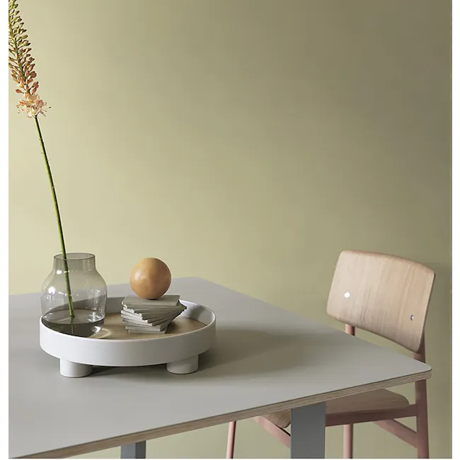 Edd Nordic Tray with Stand - Grey - 4 - vase, plant, glass, table, minimalist, modern, abstract, art, decor, nature, soft