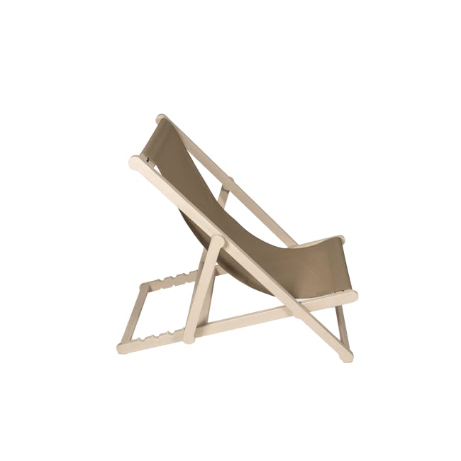 Nap Hammock Foldable Lounge Chair - Beige - 1