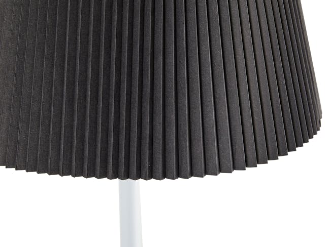 (As-is) Charli Table Lamp - Black, White - 2