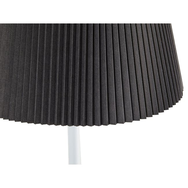 (As-is) Charli Table Lamp - Black, White - 2