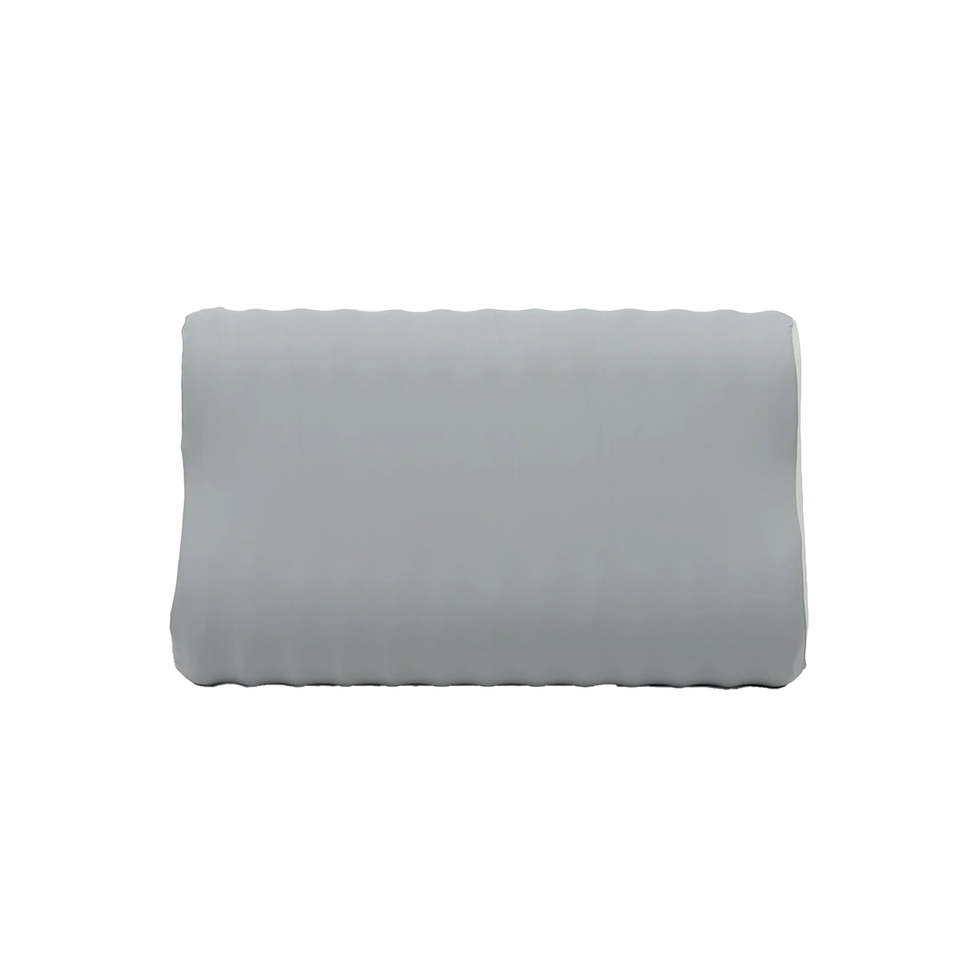 Bellami Plus Tech Series Linear Memory Foam Pillow - Dark Grey & Blue