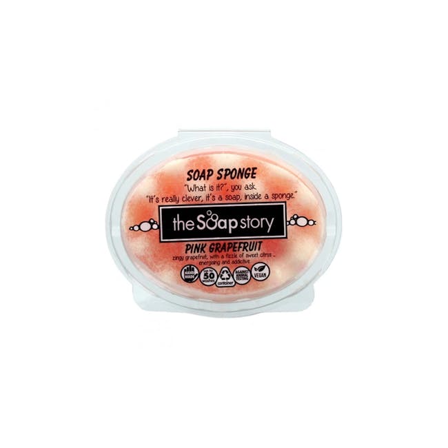 Soap Sponge 150g: Pink Grapefruit - 0