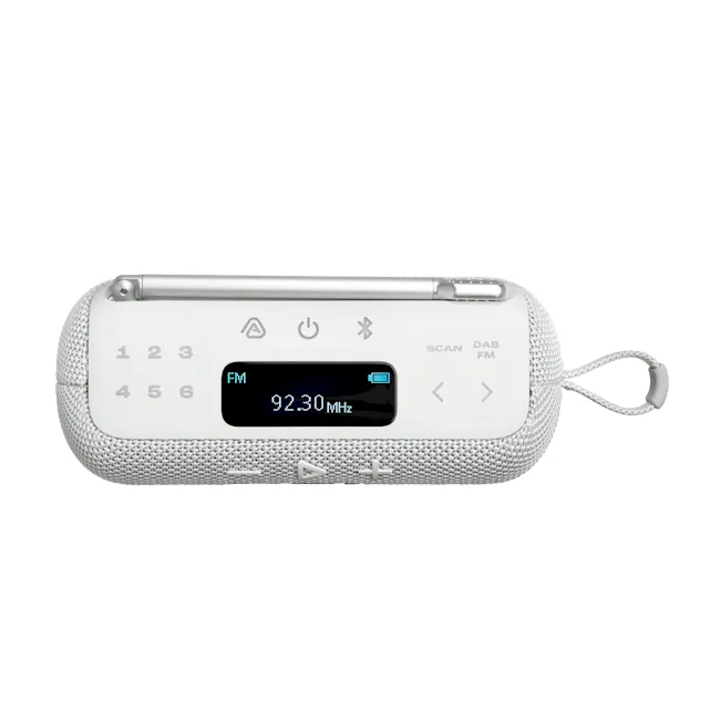 JBL Tuner 3 Portable Bluetooth Speaker with FM Radio - White - 3