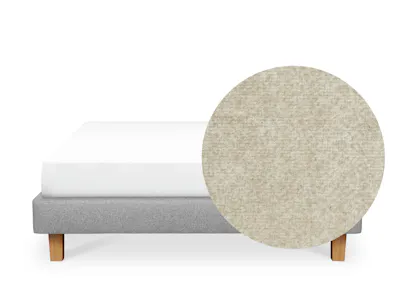 ESSENTIALS Queen Divan Bed - Latte (Pet Friendly)