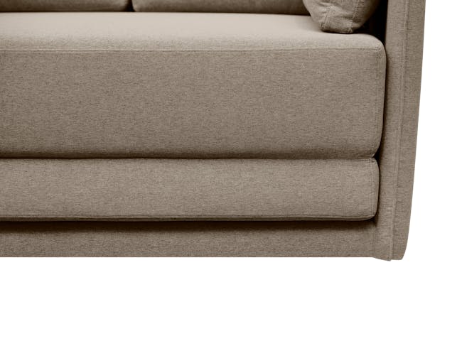 Greta 2 Seater Sofa Bed - Taupe - 8