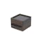 Mini Stowit Storage Box - Black, Walnut