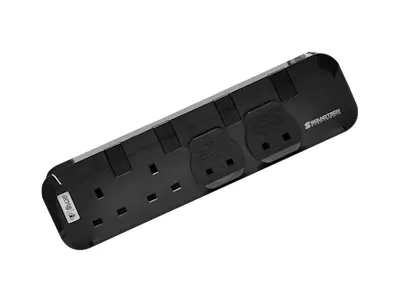 SOUNDTECH 4Way Power Indicator Extension Socket 3 Metres (PS-44)
