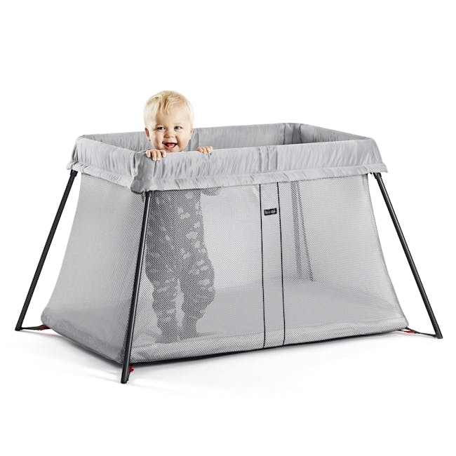 Baby Bjorn Travel Cot Light - Silver - 6