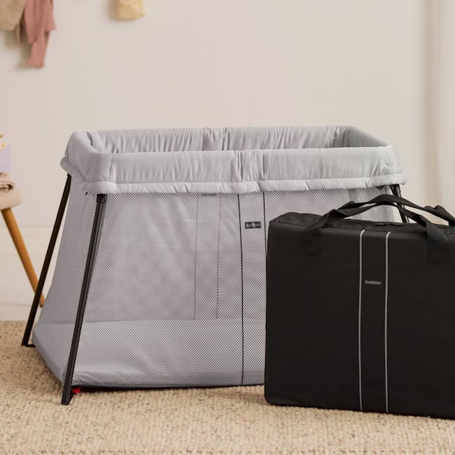 Baby Bjorn Travel Cot Light - Silver - 3