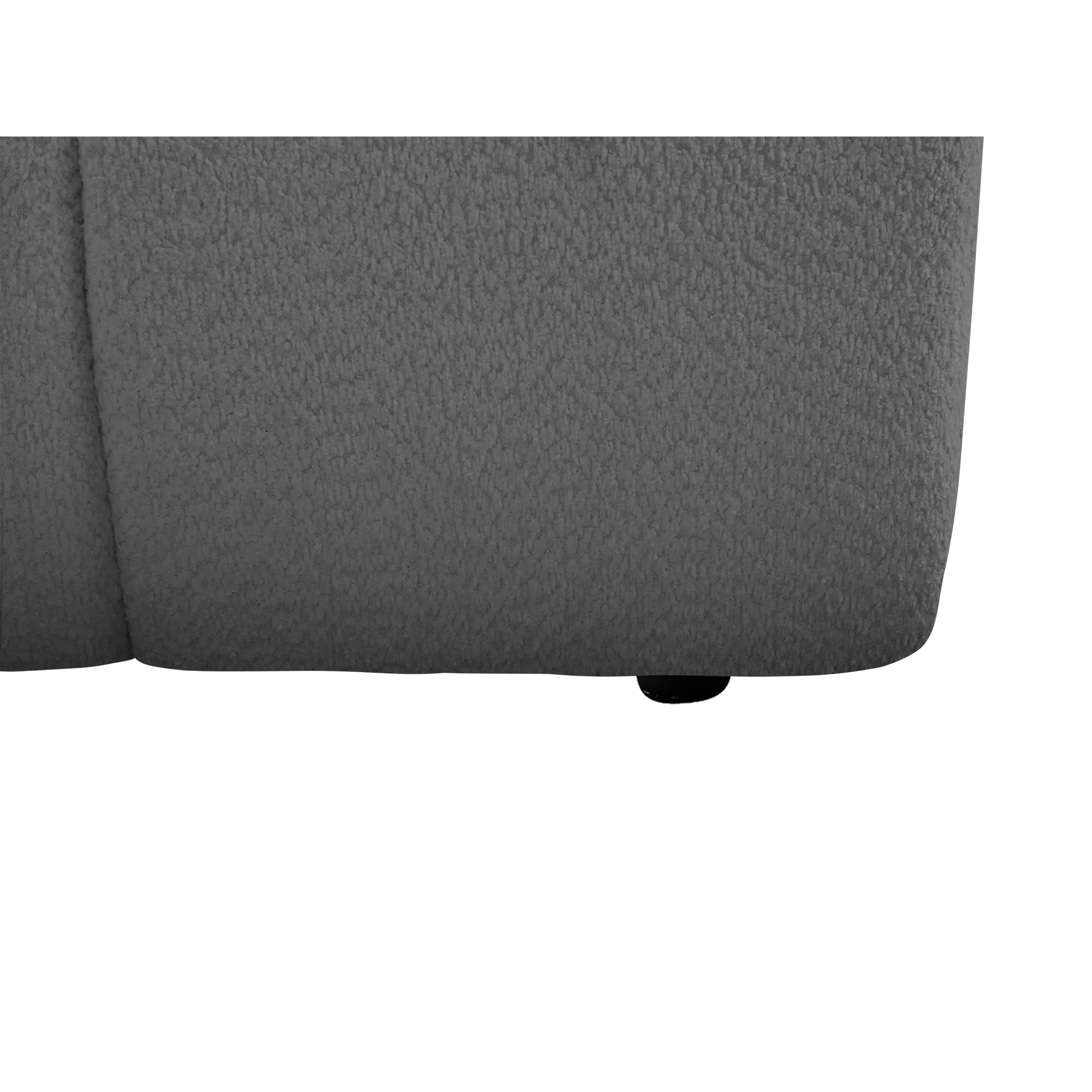Tara 4 Seater Corner Extended Sofa - Dark Grey - 11