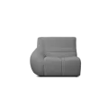 Tara Left Arm Sofa Unit - Dark Grey